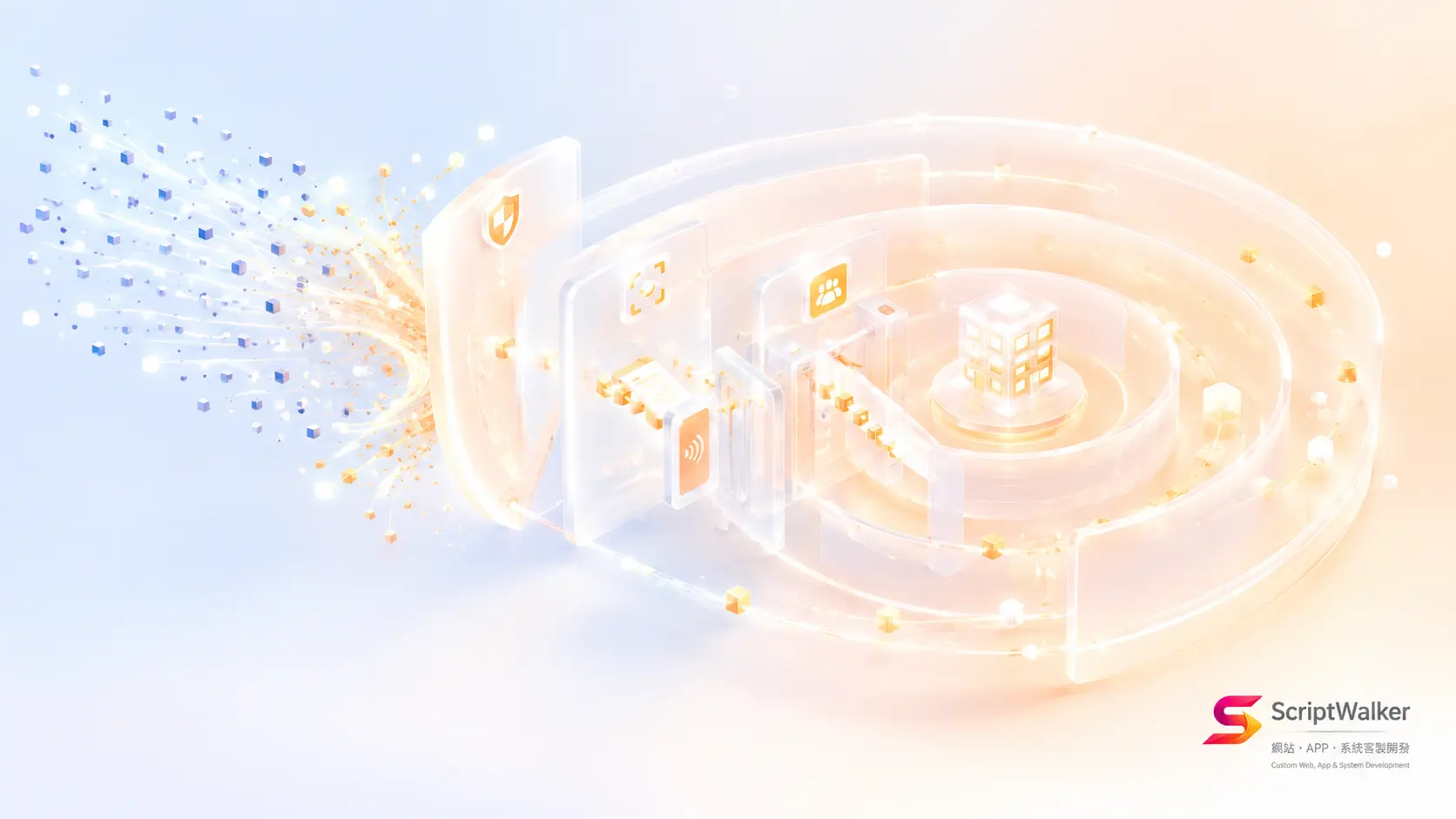 Firewall, WAF, DDoS, Rate Limiting: Four Words on Your Quote, Explained With a Building Lobby and a Bubble Tea Shop