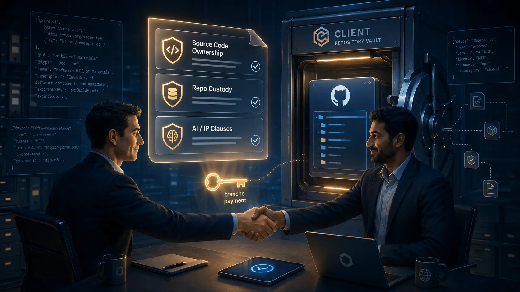 Source Code Ownership, Repo Custody, And IP Clauses: The Three Contract Lines That Decide Whether You Or The Agency Owns Your 2026 Build