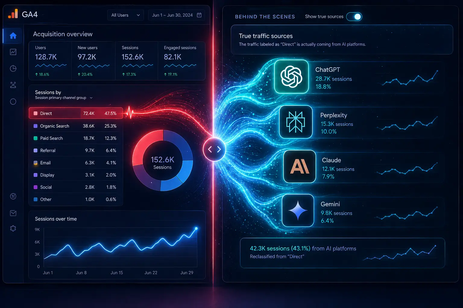 88% of Your Organic Traffic Is Now From AI Agents — and Your GA4 Has No Idea