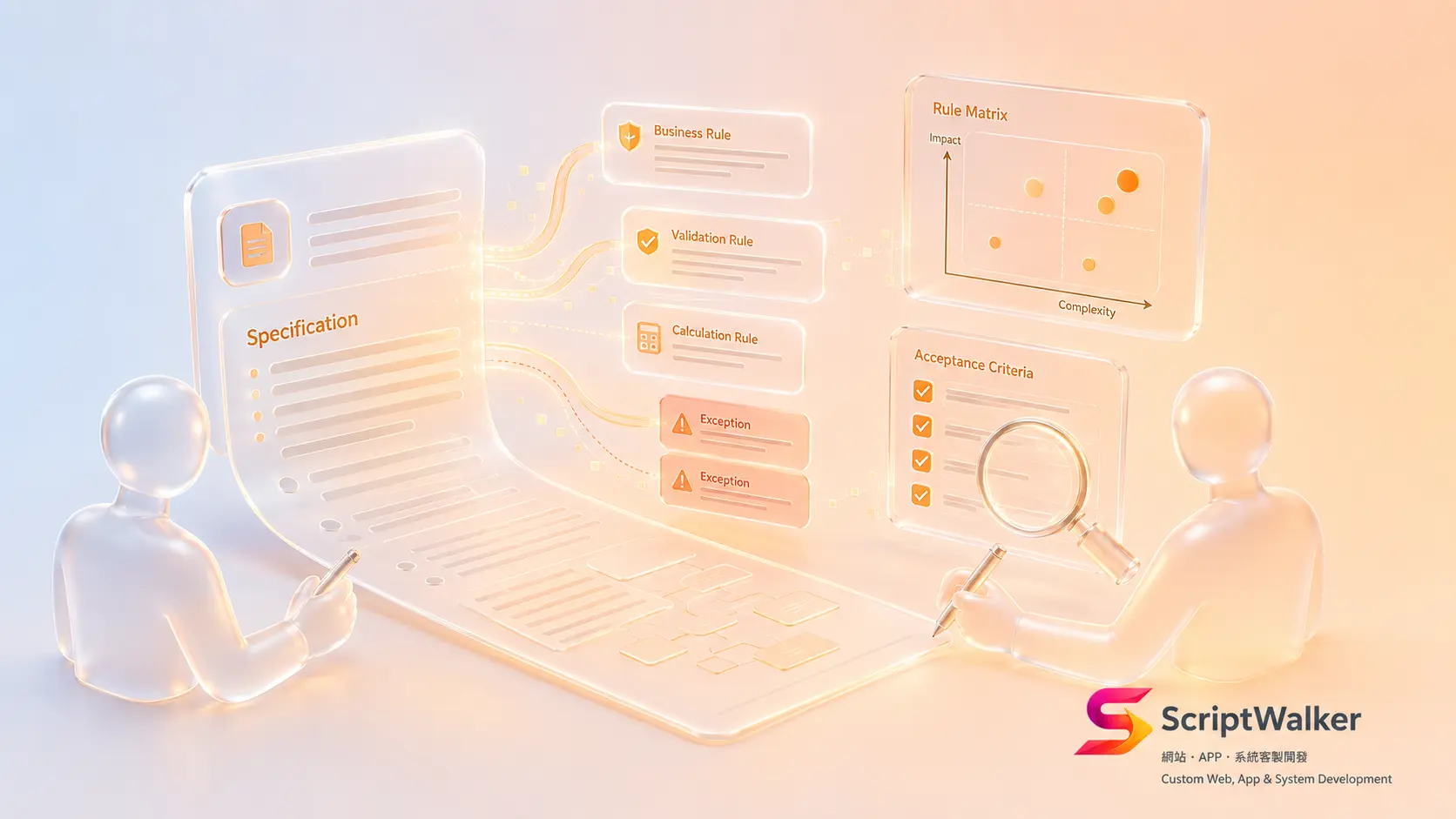 Who Should Actually Write the Spec? Decide With “Domain Rule Density” — and Price All Three Options