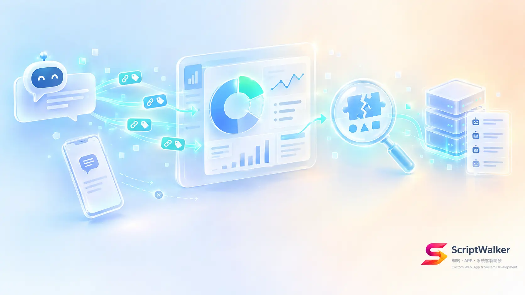 AI 帶來多少流量怎麼算？Gemini 10/1 開始在外連加 UTM、App 端 referrer 只剩約 9%：GA4「AI 助理」管道少算的那一半這樣補