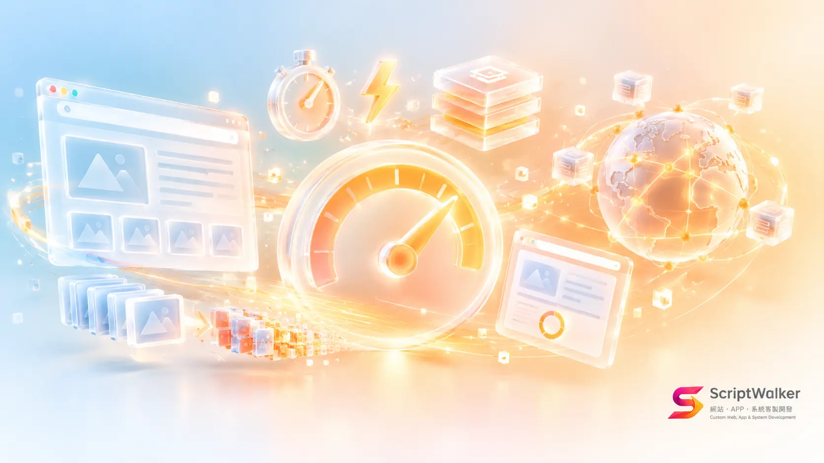 A 6.8-Second LCP and Half Your Ad Clicks Never See the Product: How Website Speed Optimization Works, from a Core Web Vitals Audit to Images, Caching and CDN