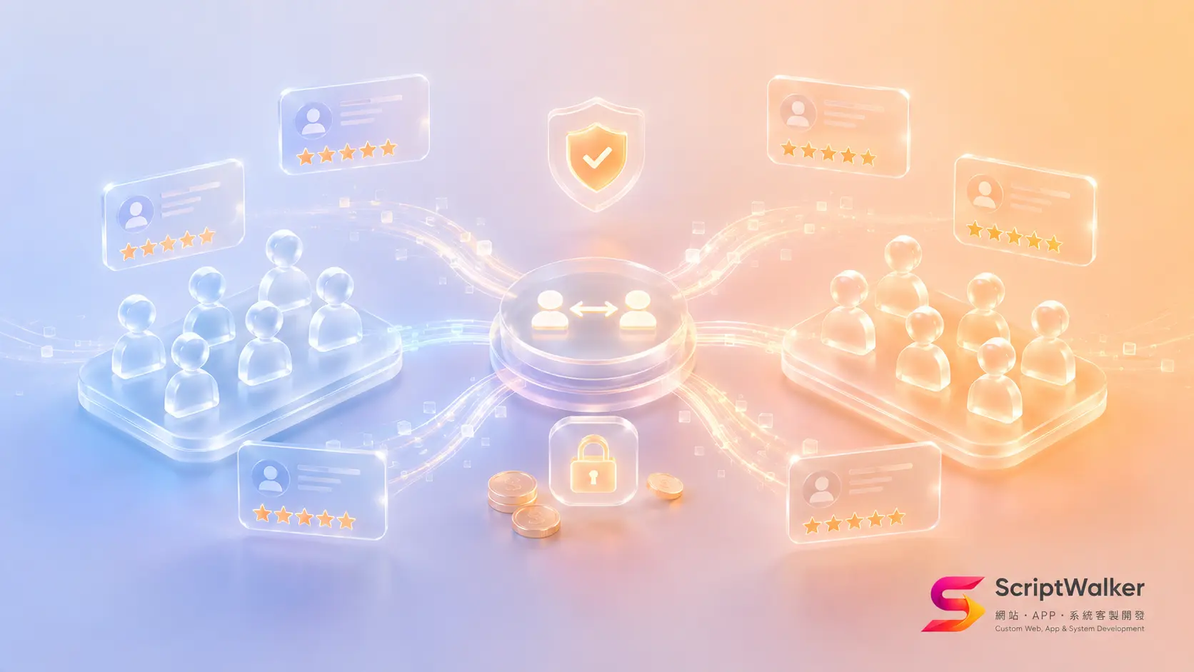 雙邊媒合平台（Marketplace）怎麼做？從冷啟動、抽成金流到信任機制的完整規劃