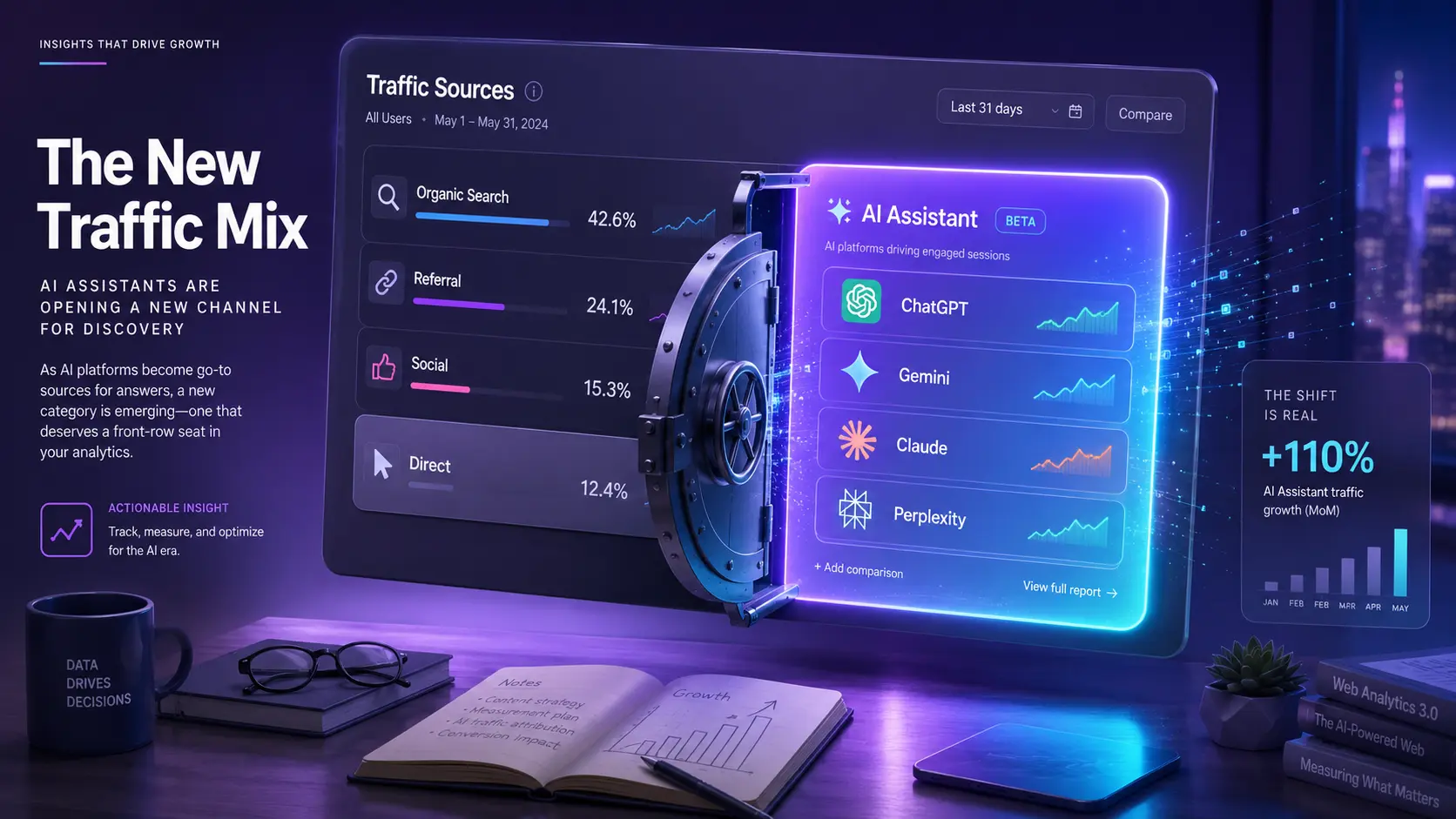GA4 Just Gave You an "AI Assistant" Channel — Stop Pretending ChatGPT Traffic Is "Direct"