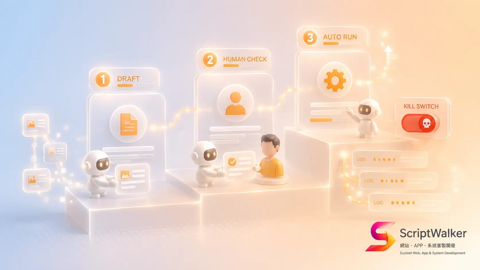 中小企業導入 AI Agent 自動化的三階段框架（外包商視角，含真實成本與不適合情境）