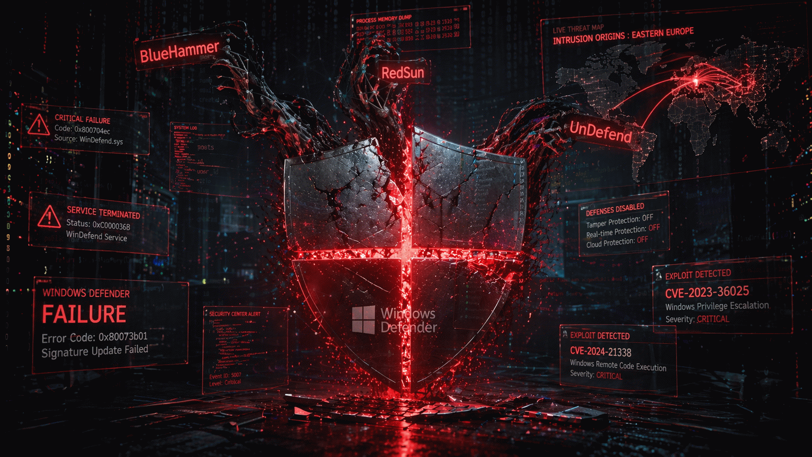 When the Antivirus Becomes the Attacker: Three Windows Defender Zero-Days Dropped in 13 Days