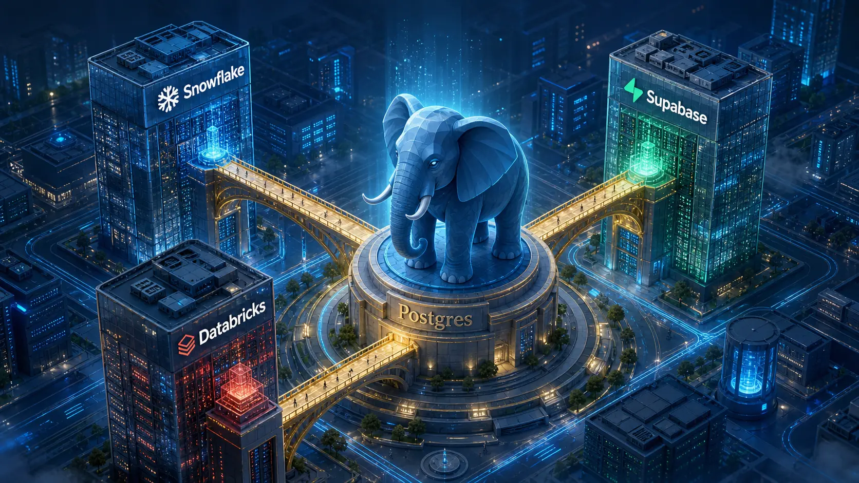 The Postgres Land Grab: $1.35B Spent on a Single Blue Elephant in Six Months