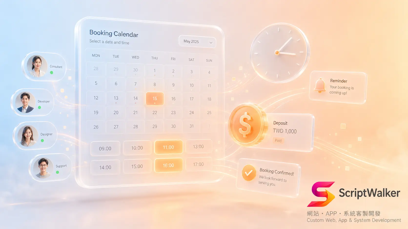 How to Build an Online Booking Website: Scheduling Rules, Deposits, and Cutting No-Shows (with Cost and a 90-Day Roadmap)
