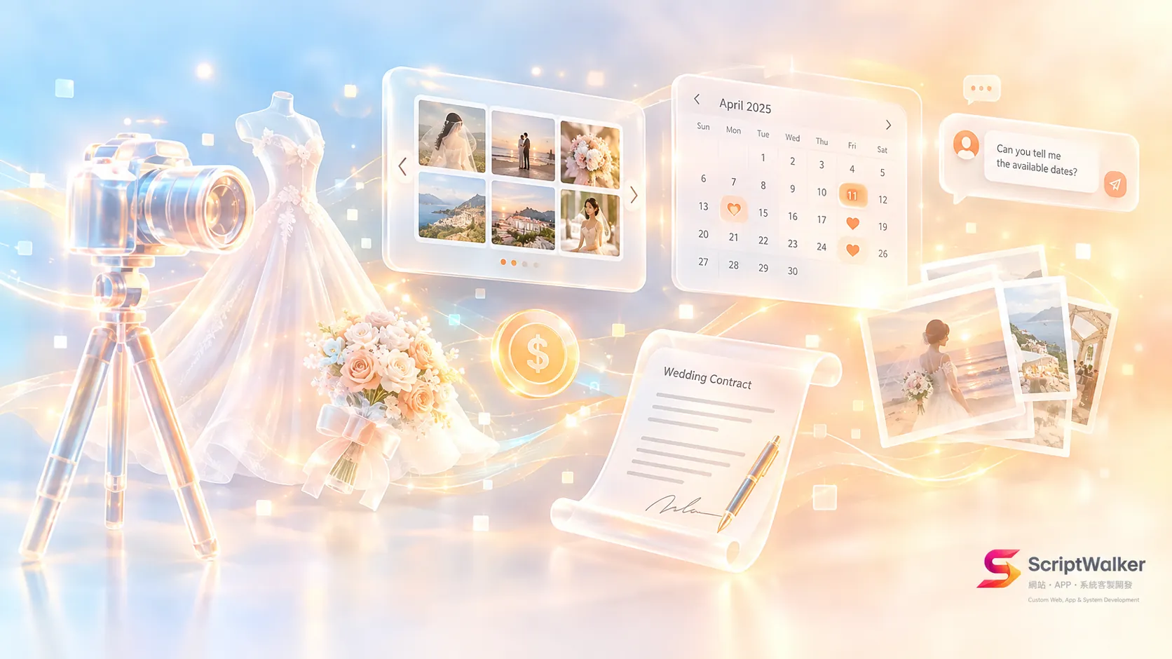 How Should a Wedding Photography Studio Build Its Website? Portfolio, Booking and Deposit Compliance in Three Budget Tiers as Taiwan Marriages Drop 15%